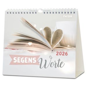Produktbild des Artikels Segensworte 2026 - Postkartenkalender (Kalender - Spiralbindung)