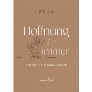 Produktbild des Artikels Hoffnung für immer 2026 - Tischkalender (Kalender)