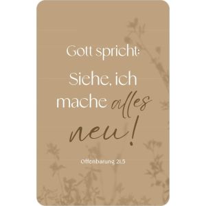 Produktbild des Artikels Jahreslosung 2026 - Kalenderkärtchen "Schattenspiel" (Kalender)