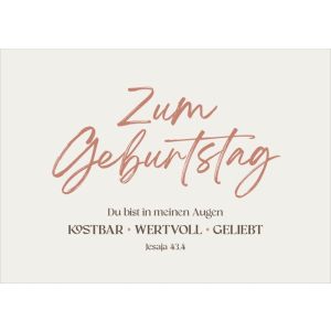 Produktbild des Artikels Postkarten "Zum Geburtstag" 12 Stk. (Schreibwaren)