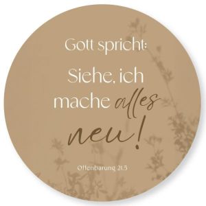 Produktbild des Artikels Jahreslosung 2026 - Wandschmuckbild "Schattenspiel" 25cm ()