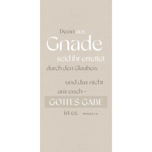 Produktbild des Artikels Metallschild: Aus Gnade ()