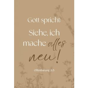 Produktbild des Artikels Jahreslosung 2026 - Poster A4 "Schattenspiel" ()