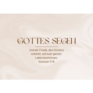 Produktbild des Artikels Postkarte "Gottes Segen" (Schreibwaren)