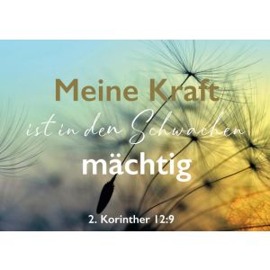 Produktbild des Artikels Postkarte "Meine Kraft" (Schreibwaren)