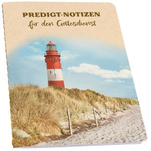 Produktbild des Artikels Eintragheft: Predigt-Notizen für den Gottesdienst (Schreibwaren - Geheftet)