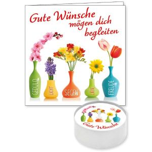 Produktbild des Artikels Lichtgruß "Gute Wünsche mögen dich begleiten" ()