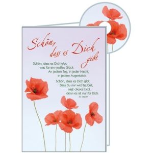 Produktbild des Artikels CD-Card: Schön, dass es dich gibt - Geburtstag (Schreibwaren)