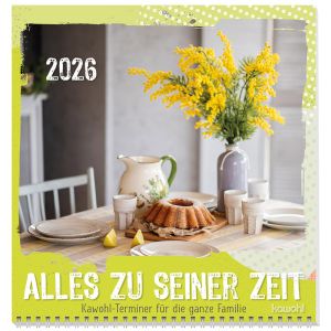 Produktbild des Artikels Alles zu seiner Zeit 2026 (Kalender - Spiralbindung)