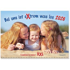 Produktbild des Artikels Bei uns ist eXtrem was los 2026 (Kalender - Spiralbindung)