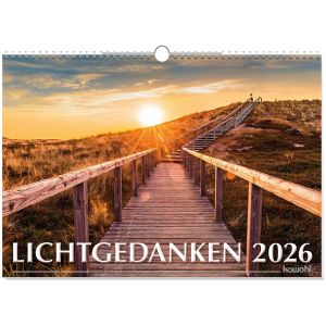 Produktbild des Artikels Lichtgedanken 2026 - Wandkalender (Kalender - Spiralbindung)