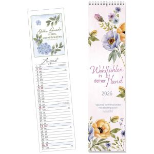 Produktbild des Artikels Wohlfühlen in deiner Hand 2026 - Terminkalender (Kalender - Spiralbindung)