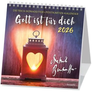 Produktbild des Artikels Gott ist für dich 2026 (Kalender - Spiralbindung)