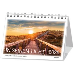 Produktbild des Artikels In seinem Licht 2026 - Aufstellkalender (Kalender - Spiralbindung)