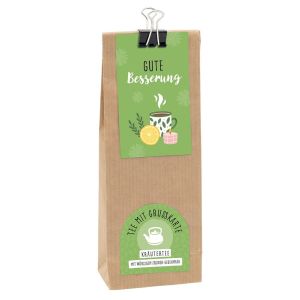 Produktbild des Artikels Tee mit Grußkarte: Gute Besserung (Lebensmittel)