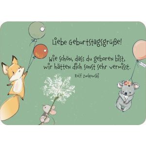 Produktbild des Artikels Liebe Geburtstagsgrüße - Postkarte (Schreibwaren)