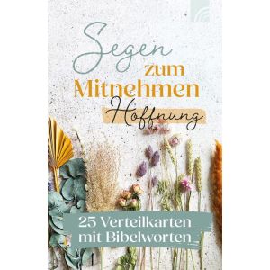 Produktbild des Artikels Hoffnung - Segen zum Mitnehmen (Schreibwaren)