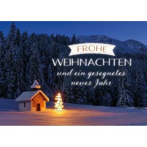 Produktbild des Artikels Faltkarte - Frohe Weihnachten (Schreibwaren)