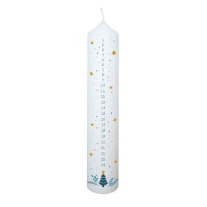 Produktbild des Artikels Kerze Adventskalender - Tannenzweig ()