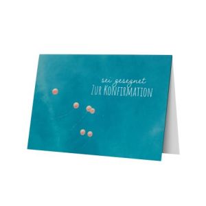 Produktbild des Artikels Faltkarte - sei gesegnet. Zur Konfirmation (Schreibwaren)