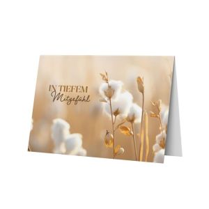 Produktbild des Artikels Faltkarte - In tiefem Mitgefühl (Schreibwaren)
