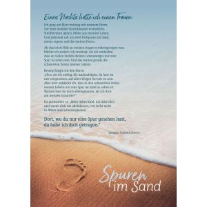 Produktbild des Artikels Spuren im Sand - Poster A3 ()
