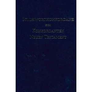 Produktbild des Artikels Stichwortkonkordanz zum Konkordanten Neuen Testament (Bibel - Gebunden)