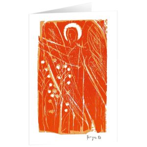 Produktbild des Artikels Kunstkarten "Engel mit Ähre" 5 Stk. (Schreibwaren)
