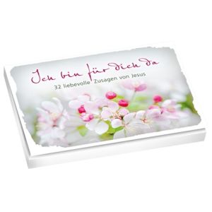 Produktbild des Artikels Ich bin für dich da - Textkarten (Schreibwaren - Kartoniert)