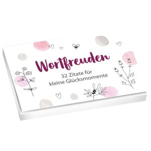 Produktbild des Artikels Wortfreuden - Textkarten (Schreibwaren - Kartoniert)