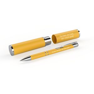 Produktbild des Artikels Kugelschreiber im Etui - Du bist ein Gott, der mich sieht (Schreibwaren)