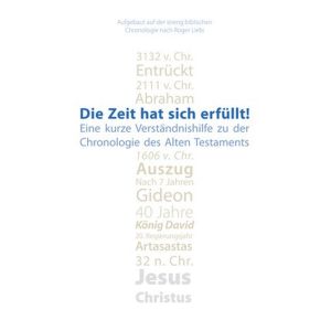 Produktbild des Artikels Die Zeit hat sich erfüllt! (Buch - Geheftet)