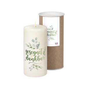 Produktbild des Artikels Kerze "gesegnet & dankbar" ()