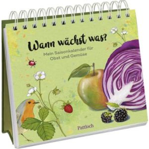 Produktbild des Artikels Wann wächst was? - Aufstellbuch (Buch - Spiralbindung)