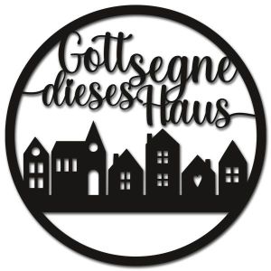 Produktbild des Artikels Wandbild "Häuser" ()
