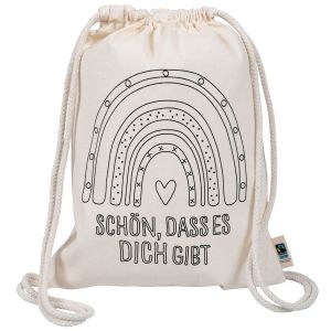 Produktbild des Artikels Turnbeutel "Regenbogen" ()