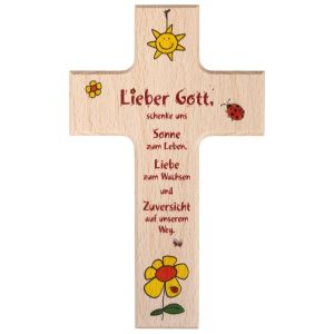 Produktbild des Artikels Holzkreuz Sonne ()