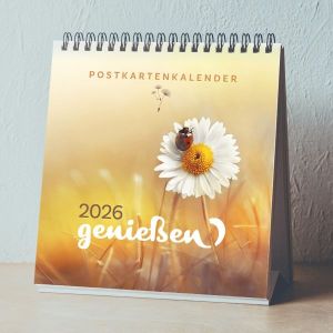 Produktbild des Artikels genießen 2026 - Postkartenkalender (Kalender)