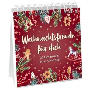 Produktbild des Artikels Weihnachtsfreude für dich - Aufstellbuch (Buch - Spiralbindung)