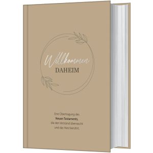 Produktbild des Artikels Willkommen daheim - Floral Edition (Bibel - Gebunden)