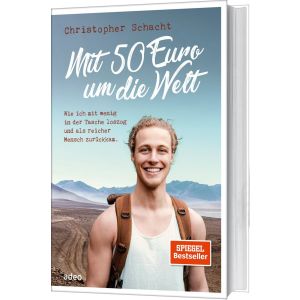 Produktbild des Artikels Mit 50 Euro um die Welt (Buch - Gebunden)