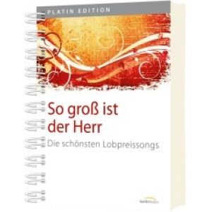 Produktbild des Artikels So groß ist der Herr - Liederbuch (Liederbuch - Spiralbindung)