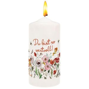 Produktbild des Artikels Kerze "Du bist so wertvoll" ()