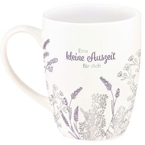 Produktbild des Artikels Tasse "Eine kleine Auszeit" (Silber-Edition) ()