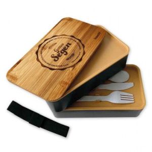 Produktbild des Artikels Lunchbox mit Besteck: "Gottes Segen" ()