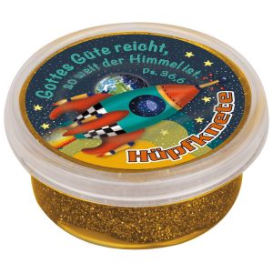 Produktbild des Artikels Springknete: Gottes Güte reicht... - mit Glitzer ()
