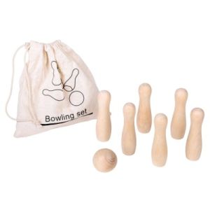 Produktbild des Artikels Bowling-Spiel aus Holz ()