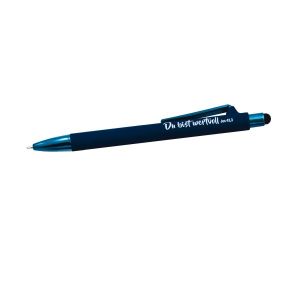 Produktbild des Artikels Kugelschreiber Soft mit Touch-Pen - blau ()