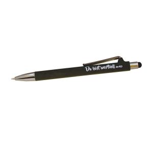 Produktbild des Artikels Kugelschreiber Soft mit Touch-Pen - silber/grau ()