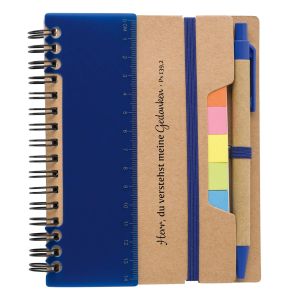 Produktbild des Artikels Multinotizbuch - blau (Schreibwaren - Spiralbindung)